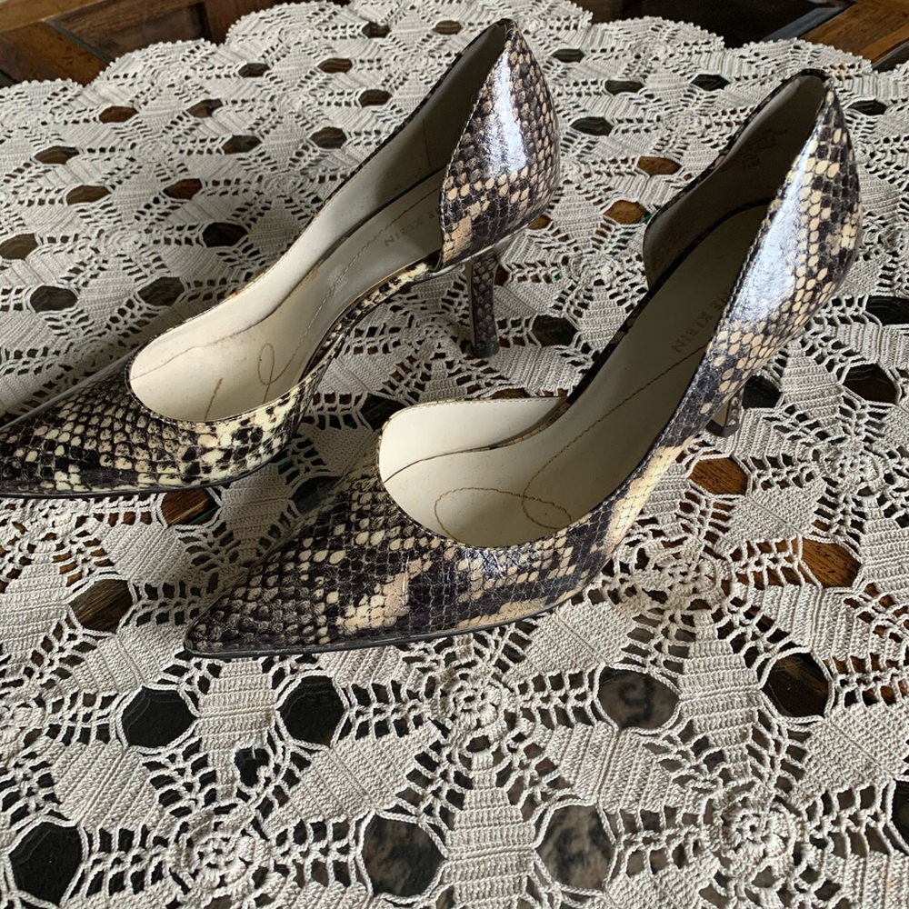 Anne Klein Python Heels - Picture 3 of 7